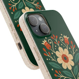 Floral Biodegradable iPhone Cases