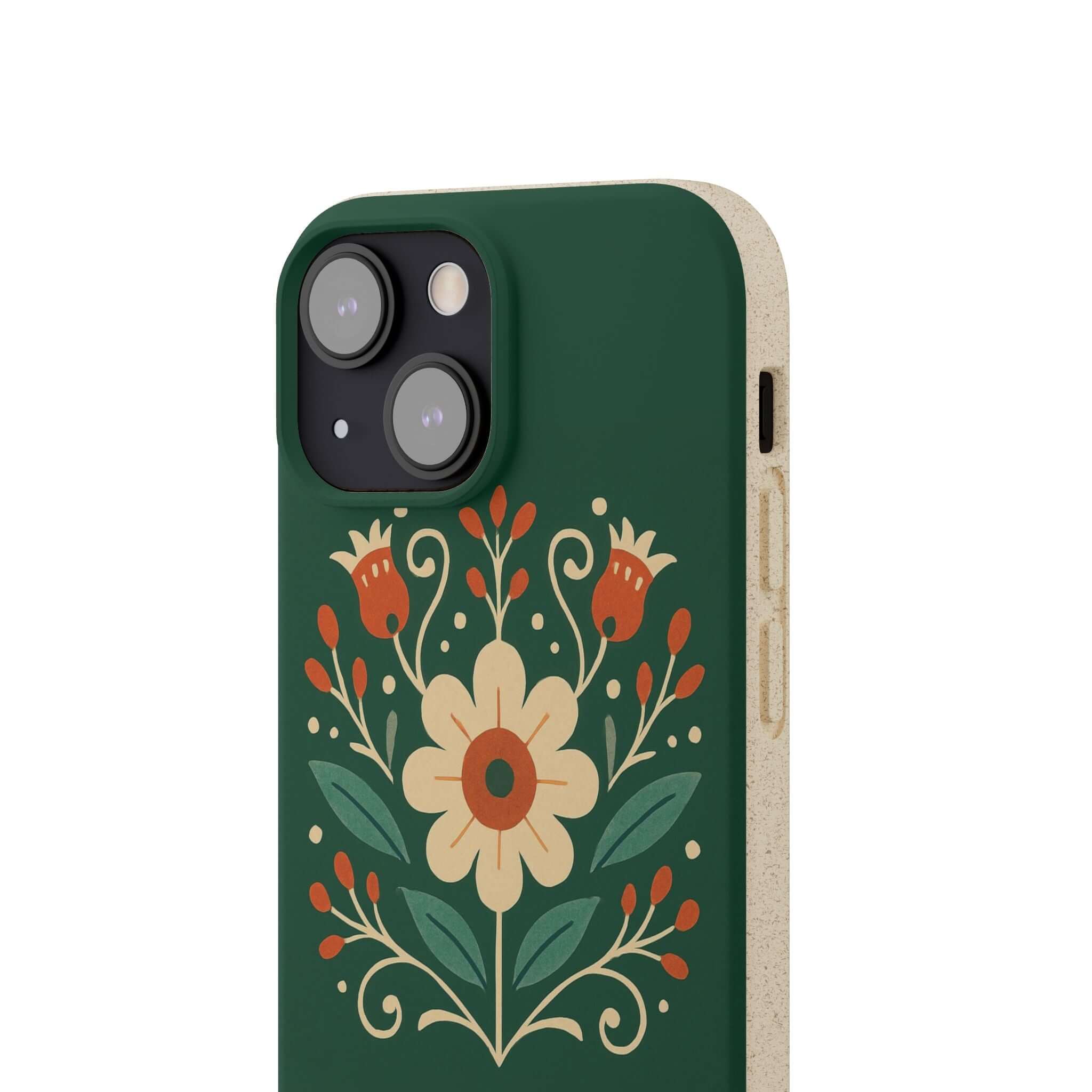 Floral Biodegradable iPhone Cases