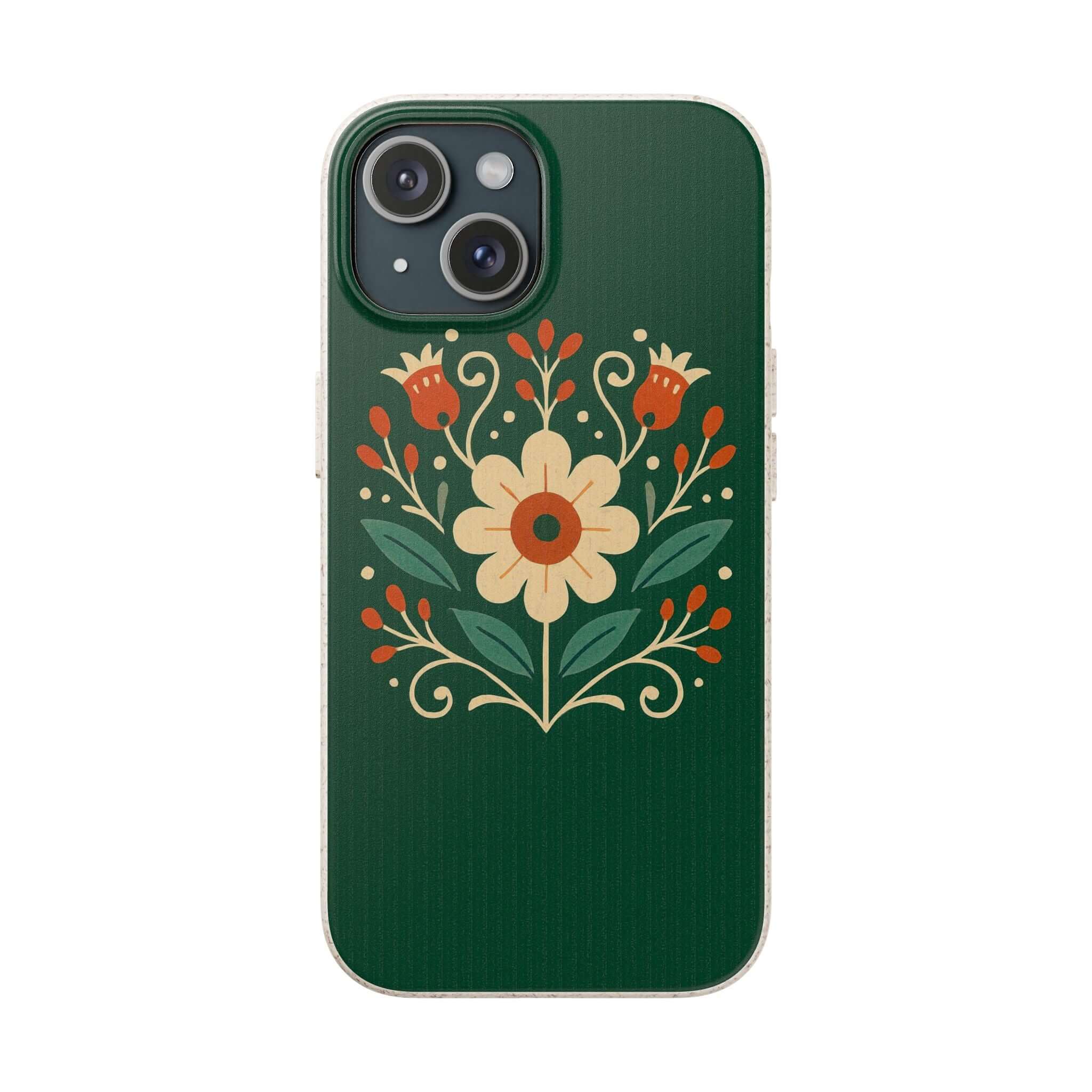 Floral Biodegradable iPhone Cases