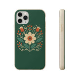 Floral Biodegradable iPhone Cases