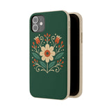 Floral Biodegradable iPhone Cases
