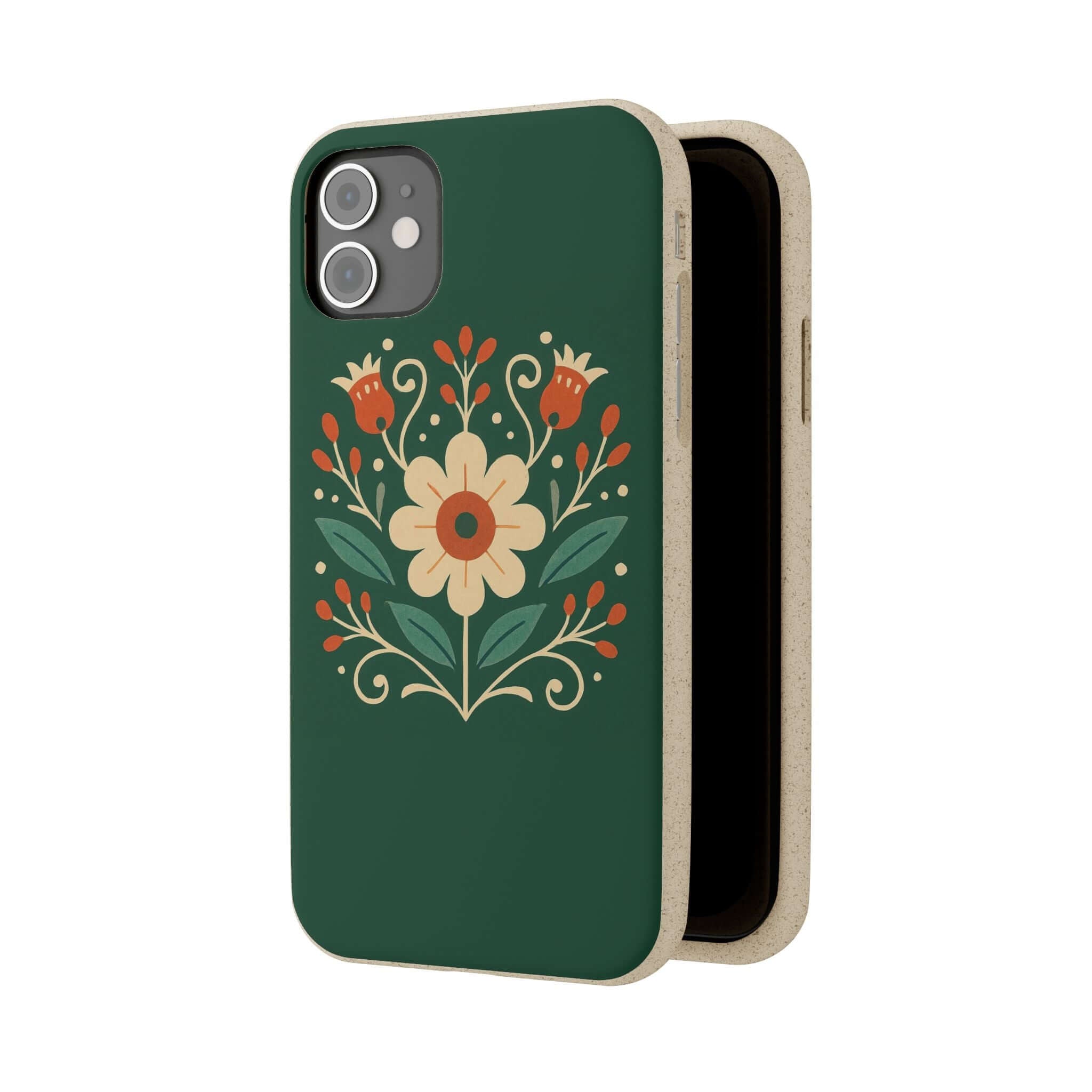 Floral Biodegradable iPhone Cases