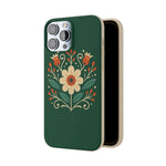 Floral Biodegradable iPhone Cases