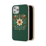 Floral Biodegradable iPhone Cases