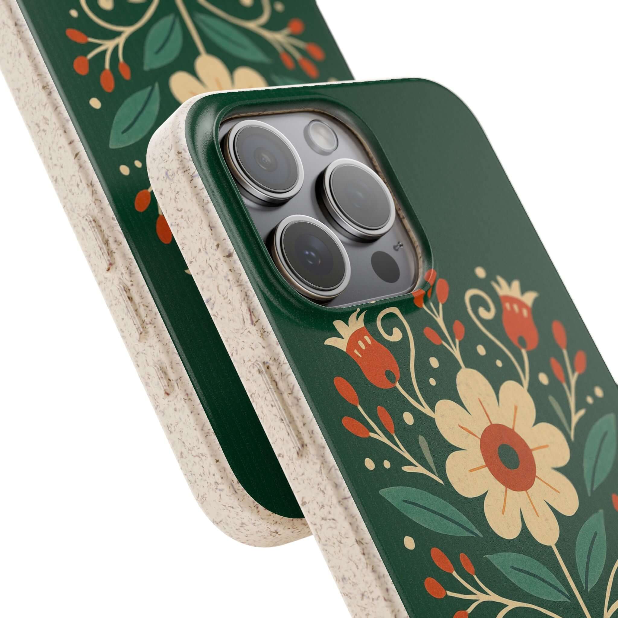 Floral Biodegradable iPhone Cases