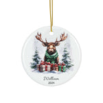 Personalized Majestic Moose Ornament