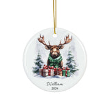 Personalized Majestic Moose Ornament
