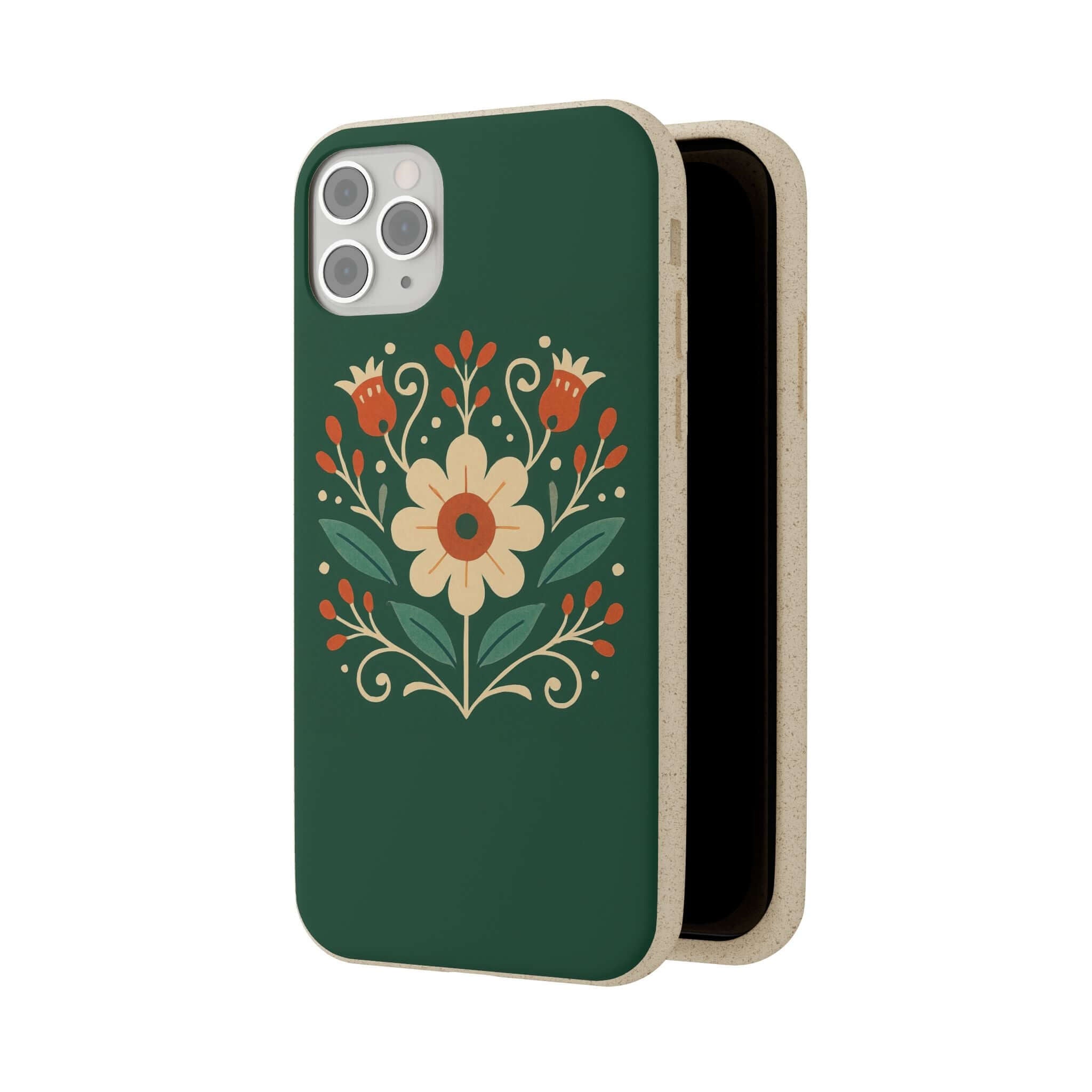 Floral Biodegradable iPhone Cases