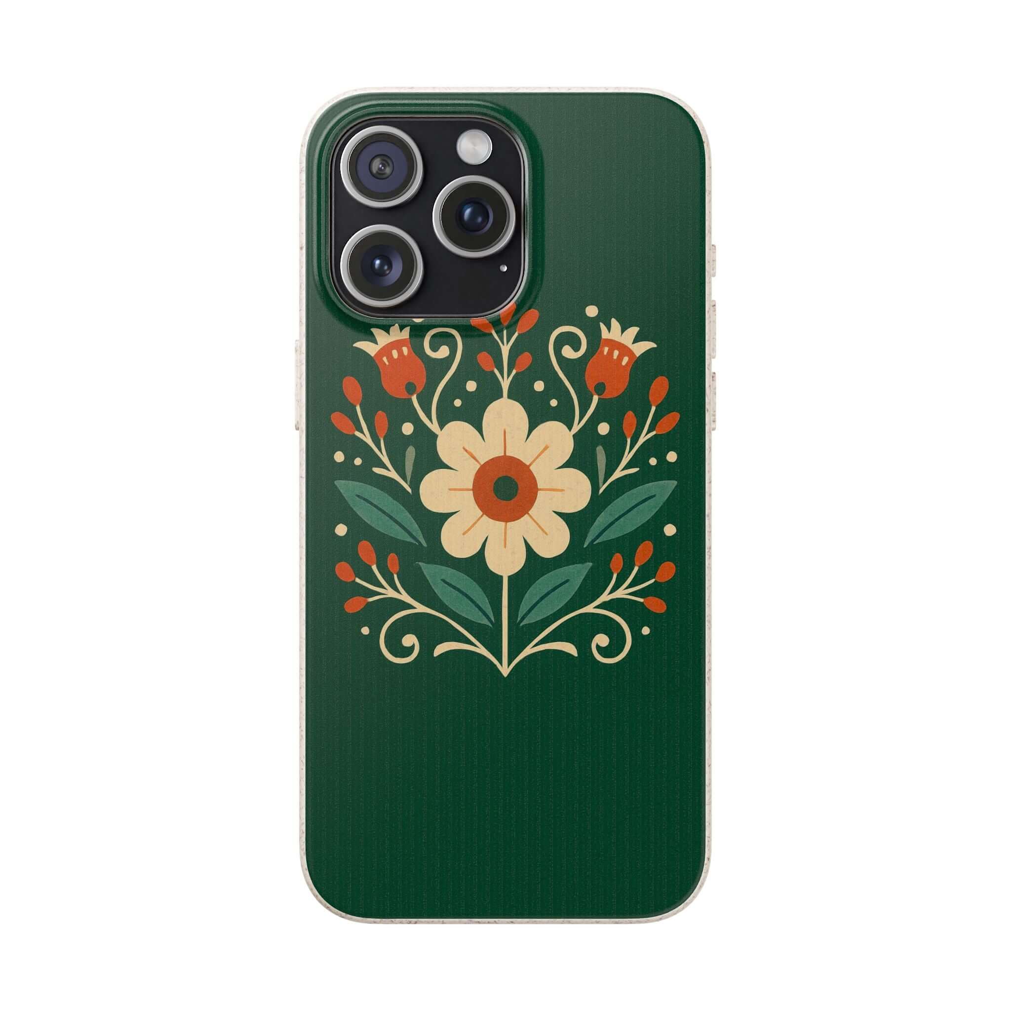 Floral Biodegradable iPhone Cases