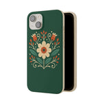 Floral Biodegradable iPhone Cases