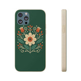 Floral Biodegradable iPhone Cases