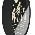 Mountain Scene Wall Clock