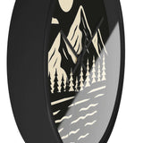 Mountain Scene Wall Clock