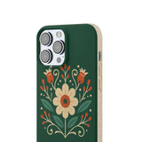 Floral Biodegradable iPhone Cases