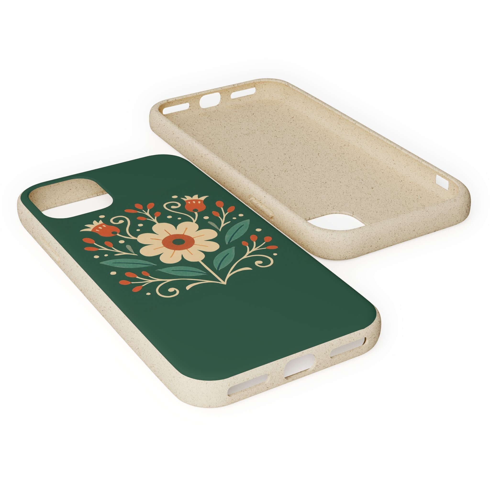 Floral Biodegradable iPhone Cases