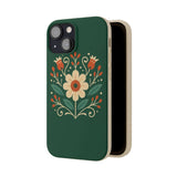 Floral Biodegradable iPhone Cases
