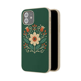 Floral Biodegradable iPhone Cases