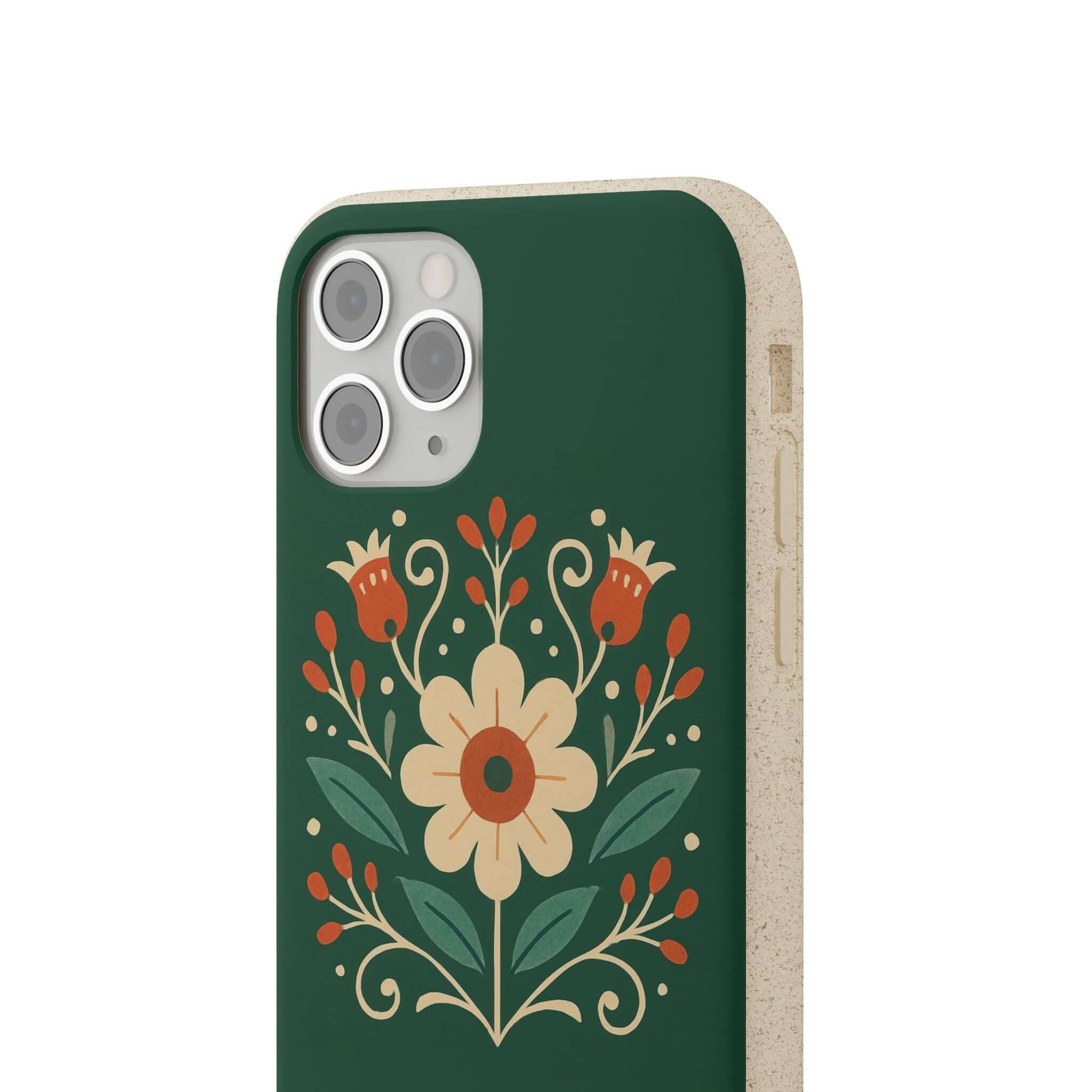 Floral Biodegradable iPhone Cases
