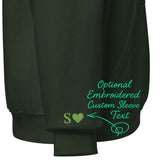Coordinates Hoodie – Personalized Embroidered Hoodie, Meaningful Gift