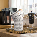 Personalized Anniversary Adventure Camping Mug, 12oz