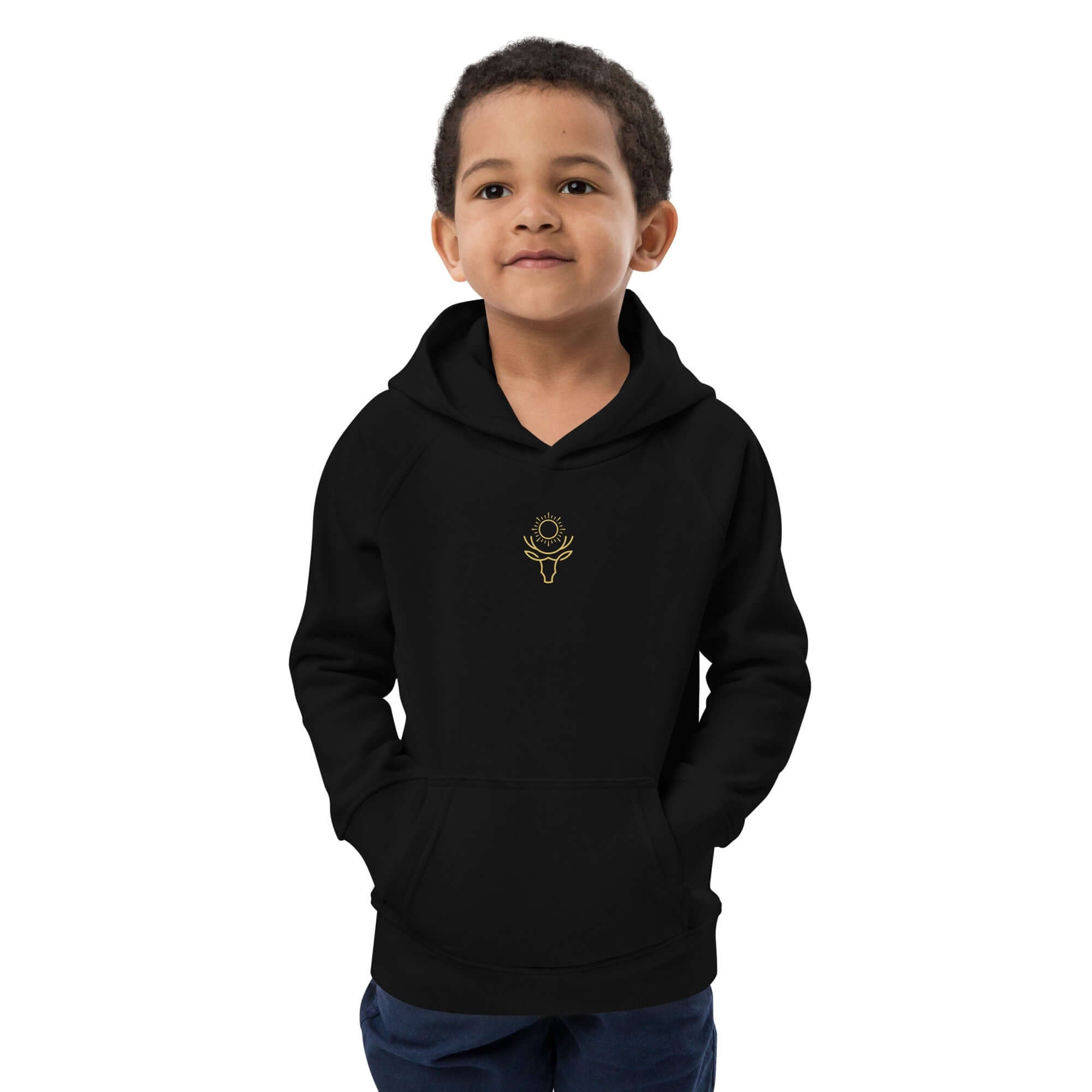 Deer & Sun Kids Eco Hoodie
