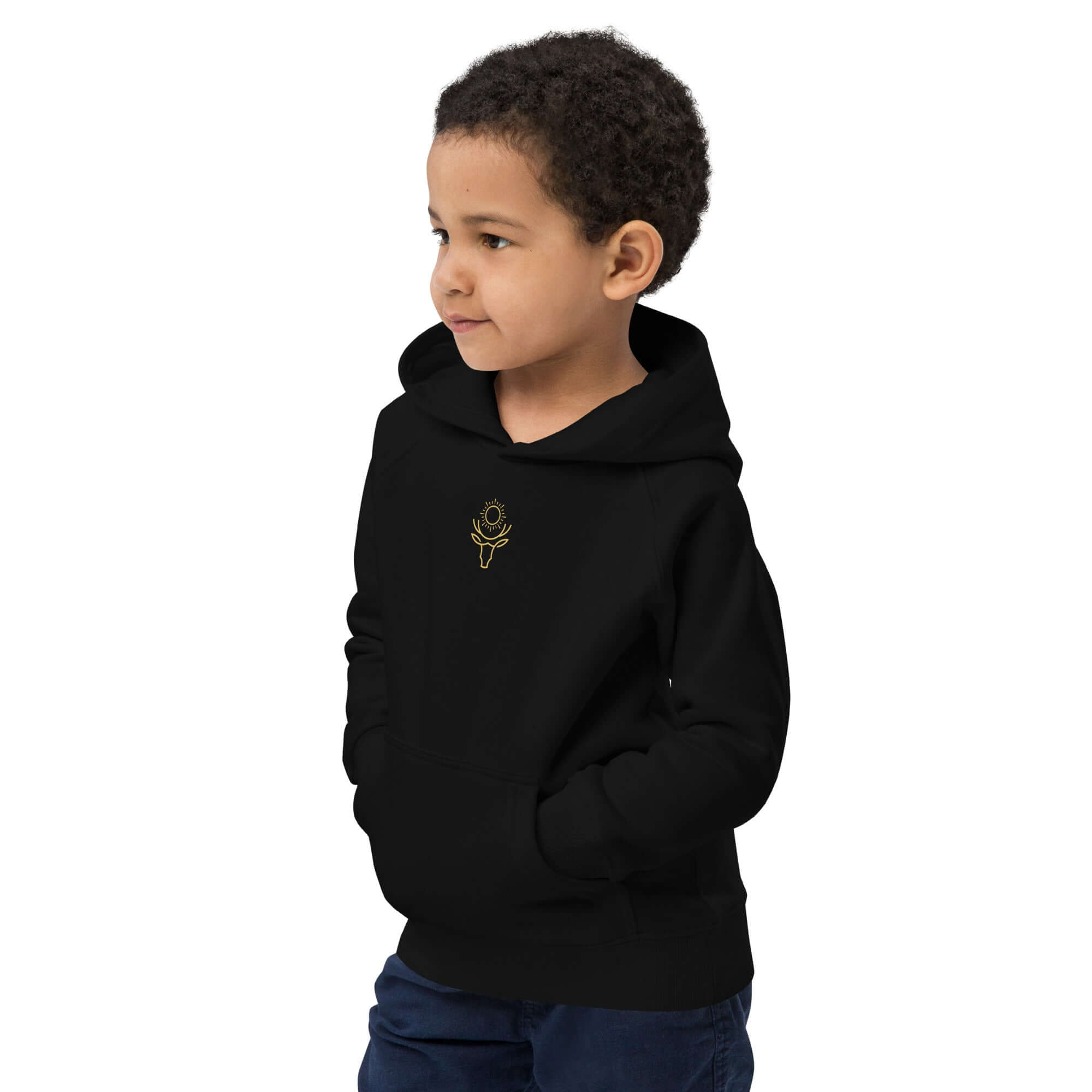 Deer & Sun Kids Eco Hoodie