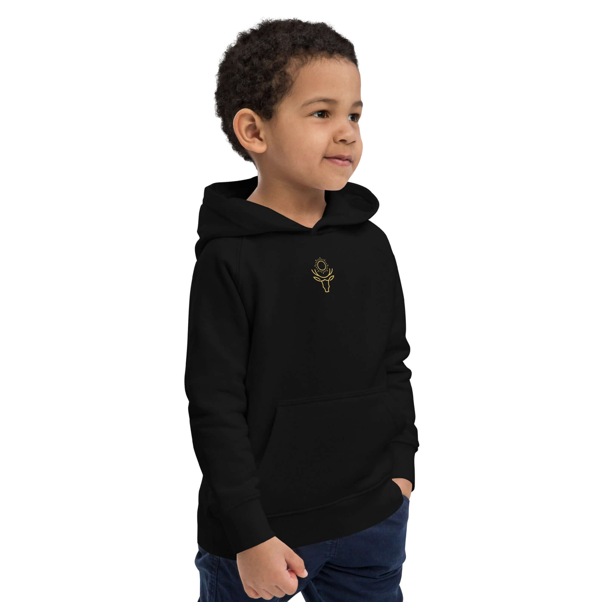 Deer & Sun Kids Eco Hoodie