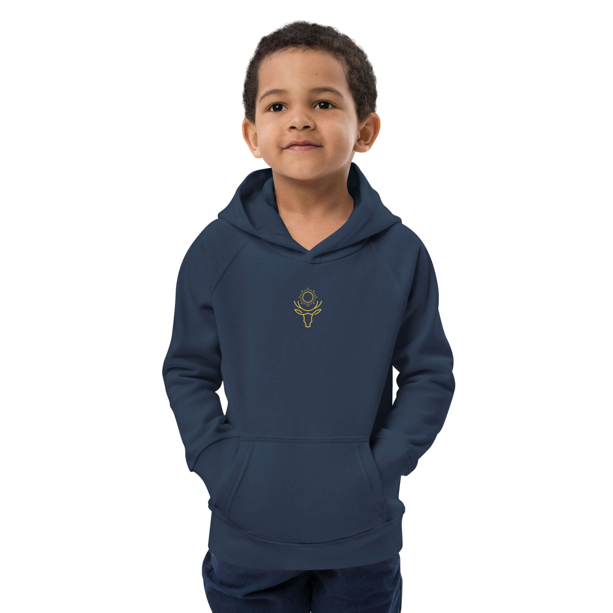Deer & Sun Kids Eco Hoodie