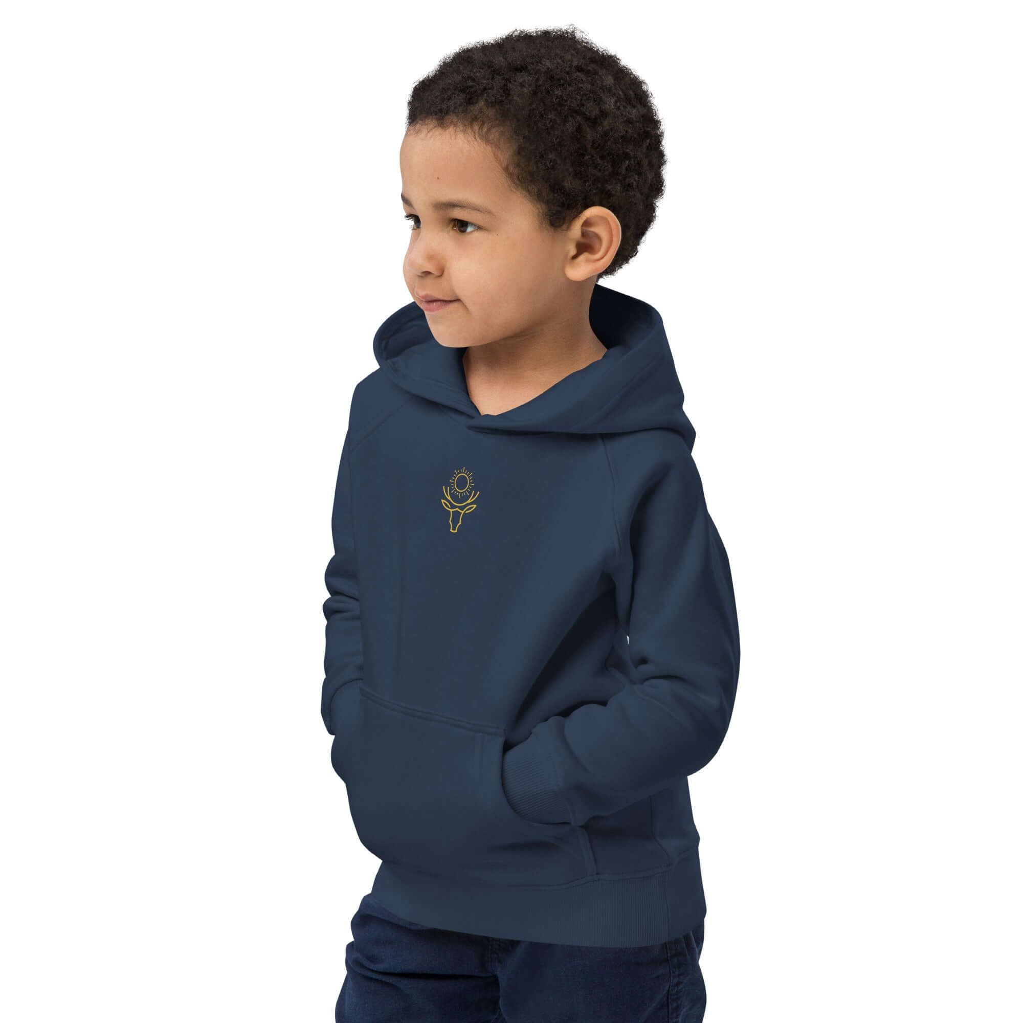 Deer & Sun Kids Eco Hoodie