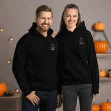 We Haunt Together Matching Hoodies – Personalized Embroidered Hoodie, Halloween Couples or Friend Gift
