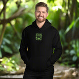 Spooky Season Pumpkin & Bat Hoodie – Personalized Embroidered Hoodie, Halloween Fall Gift