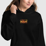 Jack-O-Lanterns & Fall Autumn Leaves Unisex Hoodie