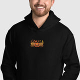 Jack-O-Lanterns & Fall Autumn Leaves Unisex Hoodie