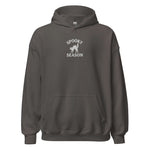 Spooky Season Hoodie – Embroidered Halloween Hoodie, Black Cat Gift