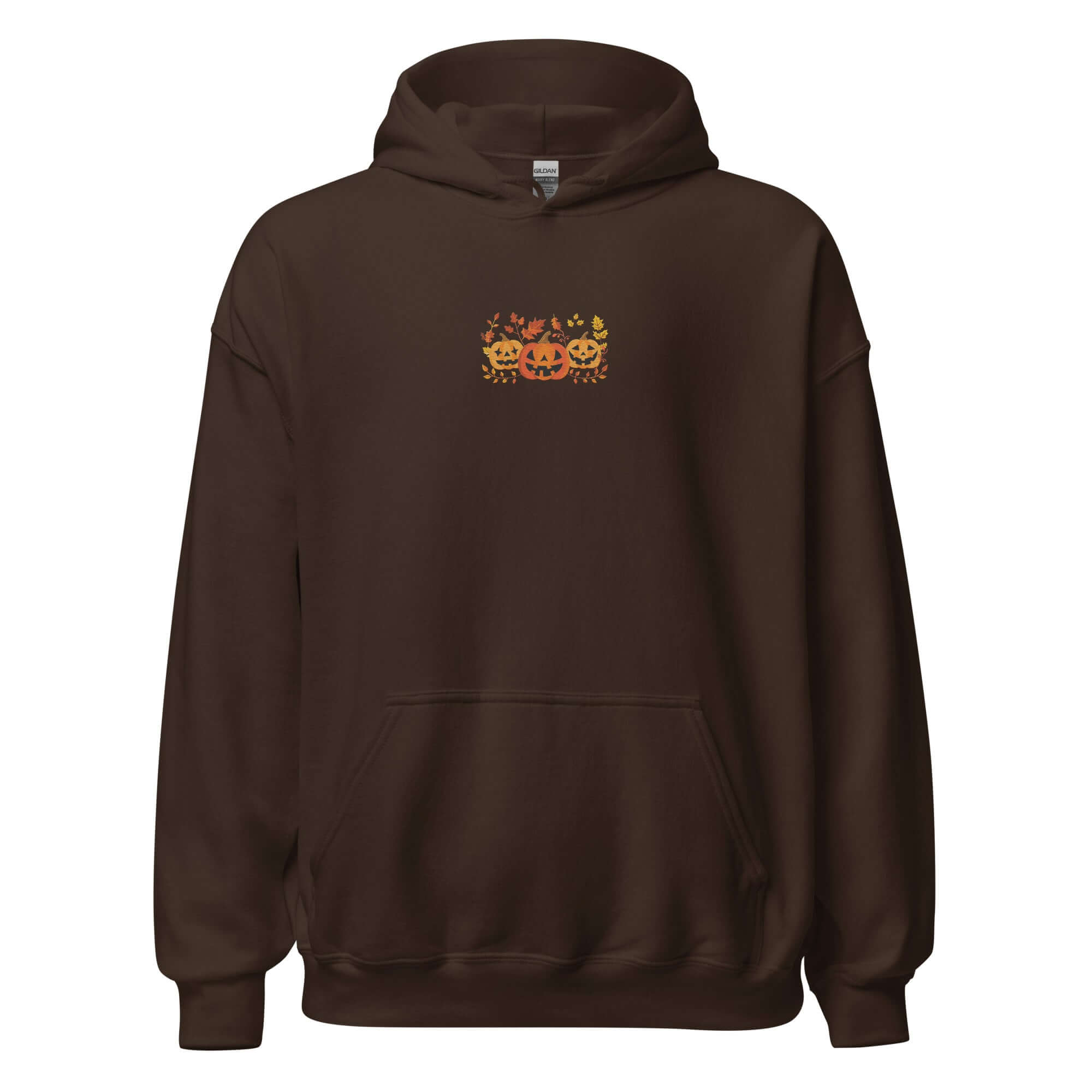 Jack-O-Lanterns & Fall Autumn Leaves Unisex Hoodie