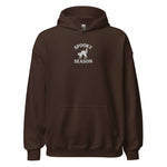 Spooky Season Hoodie – Embroidered Halloween Hoodie, Black Cat Gift