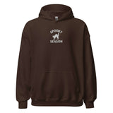 Spooky Season Hoodie – Embroidered Halloween Hoodie, Black Cat Gift