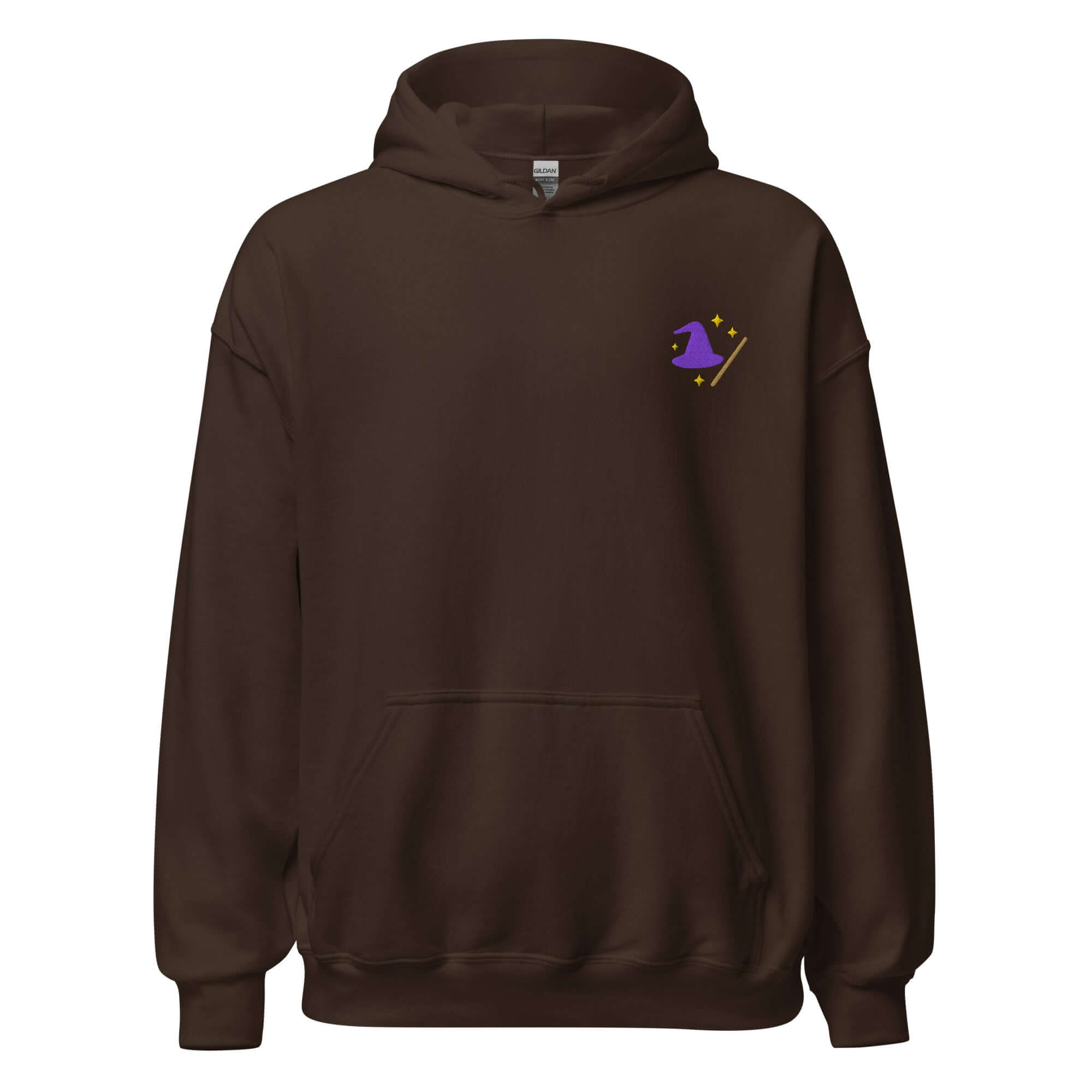 Witch Hat Hoodie – Personalized Embroidered Hoodie, Halloween or Fantasy Gift