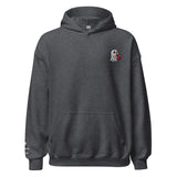 Ghost Sipping Soda Halloween Embroidered Unisex Hoodie