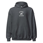Spooky Season Hoodie – Embroidered Halloween Hoodie, Black Cat Gift