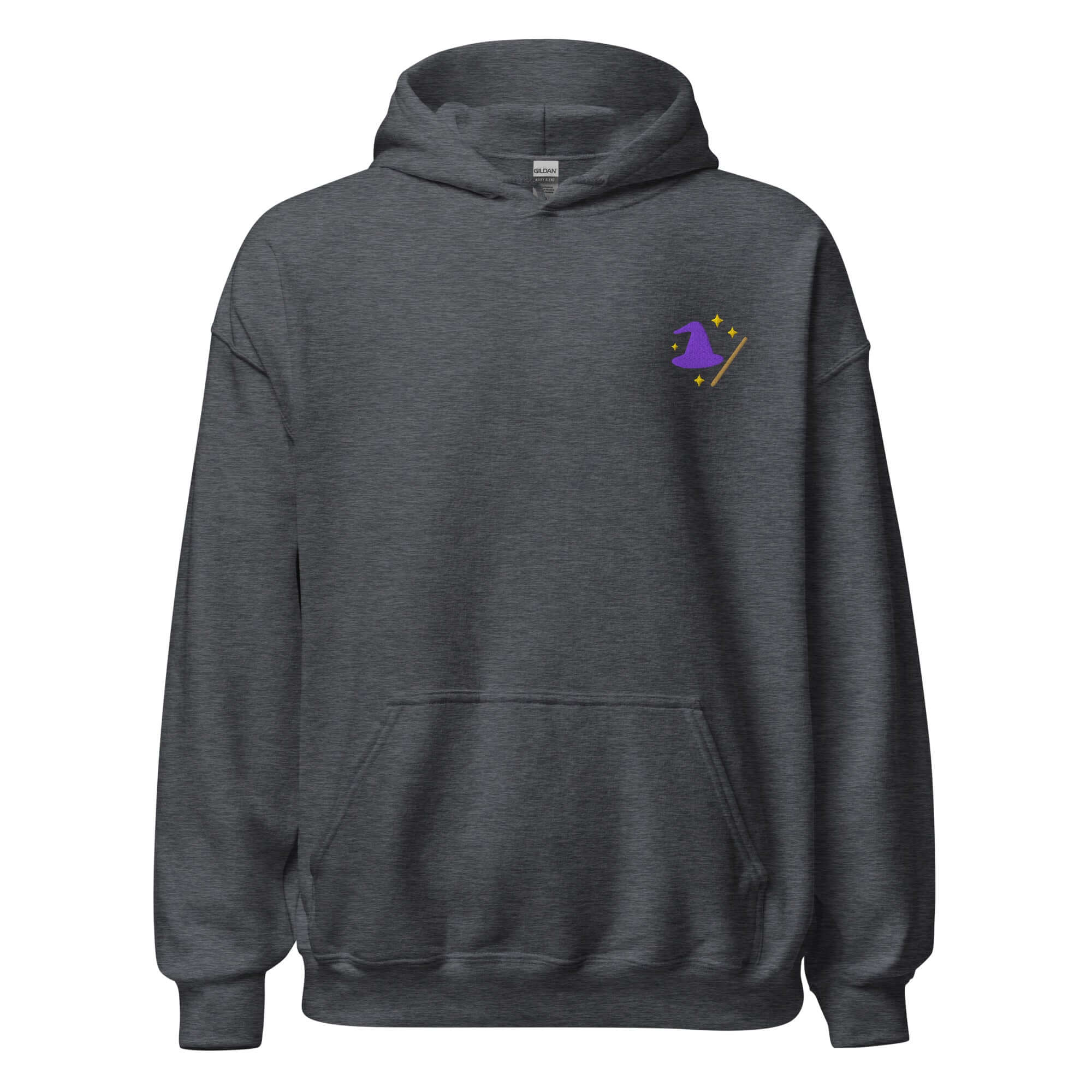 Witch Hat Hoodie – Personalized Embroidered Hoodie, Halloween or Fantasy Gift