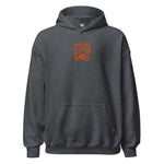 Spooky Season Pumpkin & Bat Hoodie – Personalized Embroidered Hoodie, Halloween Fall Gift