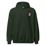 Ghost Sipping Soda Halloween Embroidered Unisex Hoodie