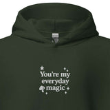 Everyday Magic Mushroom Hoodie – Personalized Embroidered Sweatshirt, Couples or Family Gift