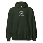 Spooky Season Hoodie – Embroidered Halloween Hoodie, Black Cat Gift