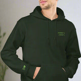 Coordinates Hoodie – Personalized Embroidered Hoodie, Meaningful Gift