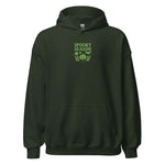 Spooky Season Pumpkin & Bat Hoodie – Personalized Embroidered Hoodie, Halloween Fall Gift
