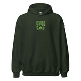 Spooky Season Pumpkin & Bat Hoodie – Personalized Embroidered Hoodie, Halloween Fall Gift