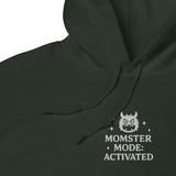 Momster Mode Hoodie - Halloween Personalized Embroidered Hoodie, Mother Gift