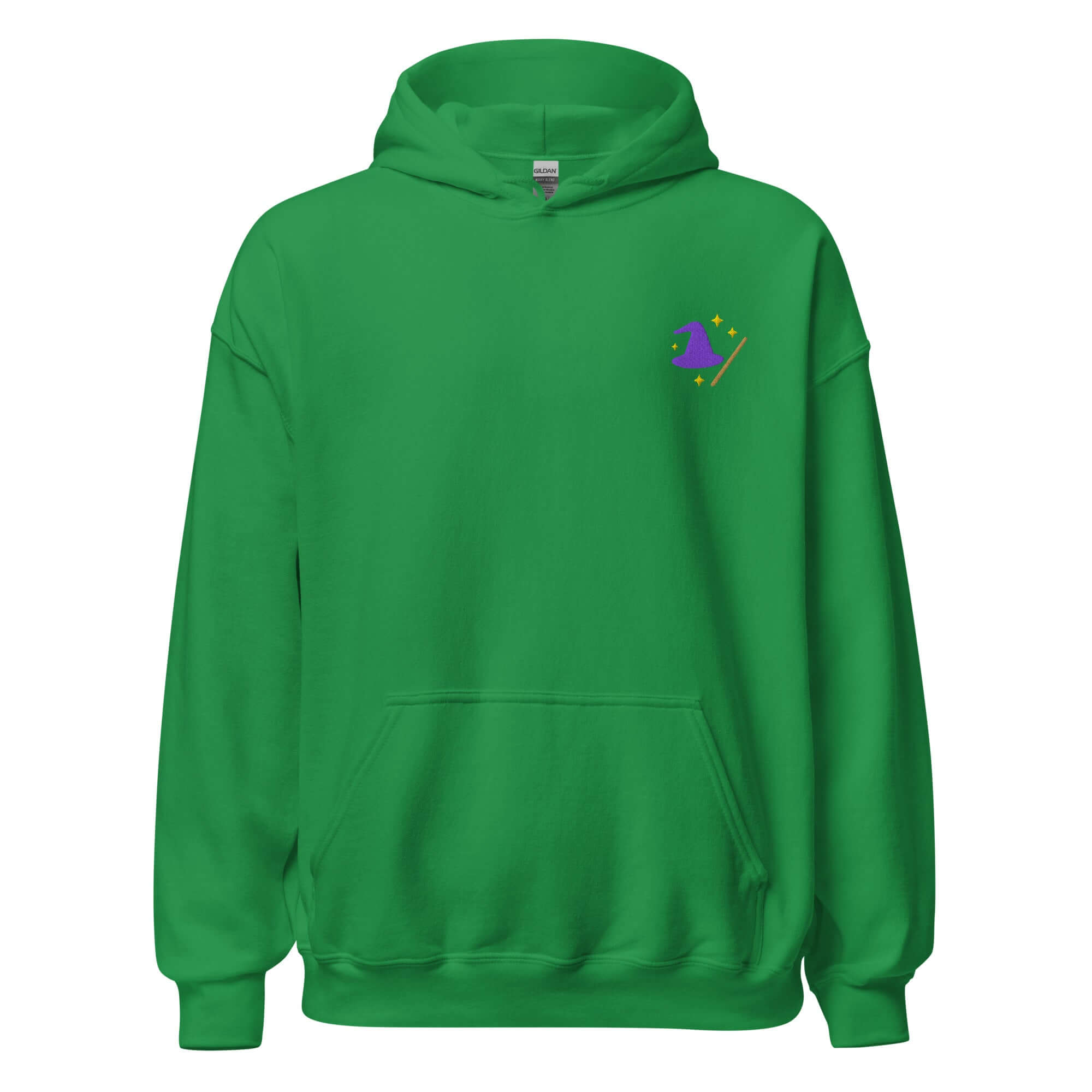 Witch Hat Hoodie – Personalized Embroidered Hoodie, Halloween or Fantasy Gift